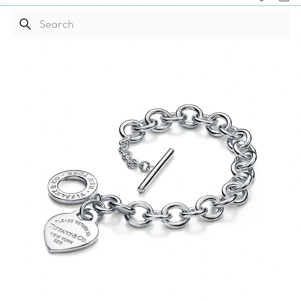 Return to Tiffany® Heart Tag Toggle Bracelet Silver - Picture 6 of 6